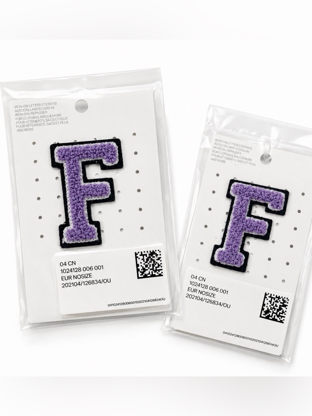 2x single use sticker for phone case